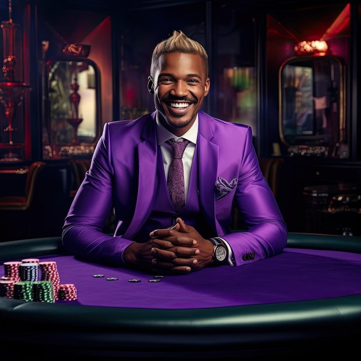 Grand Slam live dealer table with community cards and player seats